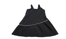 JoyLab Tank Dress Womens Sz xxl 2XL Black Pleated Tennis Built-In Shorts Padded