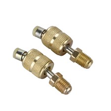 2 R410A Charging Vacuum Port Adapter Split Air Conditioner Brass Converter b