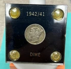 1942/1 Mercury Dime - DDO-001 / FS-101 - Better Grade - Damage