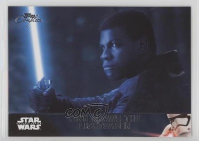 2016 Star Wars Complete The Force Awakens Series 2 Finn Draws Lightsaber #90 2xw