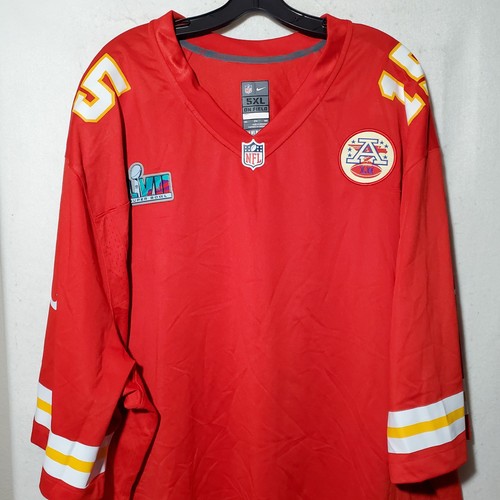 Kansas City Chiefs Jersey Mens 5XL Blank Jersey Nike On Field Red Superbowl NWOT - Picture 2 of 14