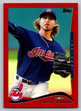 2014 Topps Target Red  Josh Tomlin US-164B
