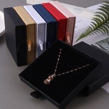 High Quality Jewellery Box Necklace Earrings Ring Set Small Velvet Gift Box UK