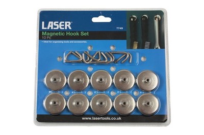 Magnethaken Set 10-teilig