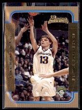 2003-04 Bowman Rookies and Stars Basketball Gold Luke Ridnour Supersonics 155 RC