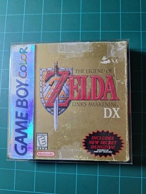 Nintendo Game Boy Color The Legend Of Zelda Link's Awakening DX Box & Cart