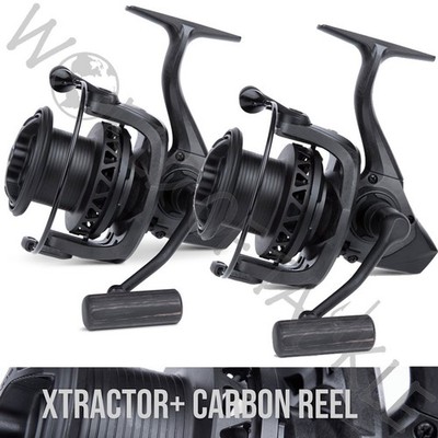 SONIK Xtractor+ 5000 CARBON x2 Rolle Mini Big Pit Rolle Karpfen Friedfisch Hecht Angeln