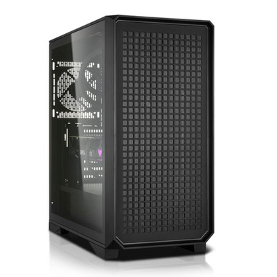 B-Ware PC-Gehäuse SQ-Tower 09M, USB3.0, Tempered Glass, 1x 120mm