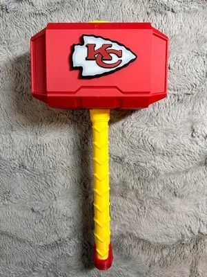 Football Chiefs Themed Mjolnir Thor's Hammer 