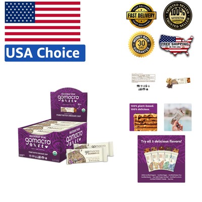 MacroBar Mini Organic  Snack Bars - Peanut Butter Chocolate Chip 24 Count