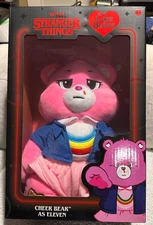 Netflix Care Bears x ~Stranger Things Cheer Bear as Eleven~ 12" PLUSH NEW IN BOX