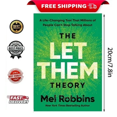 The Let Them Theory By Mel Robbins, Paperback.....USA