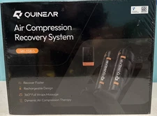 QUINEAR Professional Leg Recovery System, Cordless Air Compression QN-113A-S,NEW