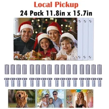 24 Pack 11.8inx15.7in Sublimation Blank Glass Photo Frame Sublimation Decorative