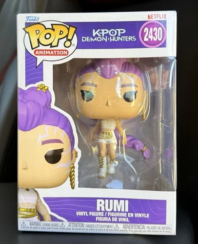 Funko Pop! Animation: RUMI #2430 KPop Demon Hunters With Protector IN HAND !