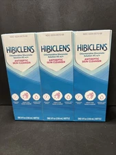 Hibiclens Antiseptic Skin Cleanser Soap 4%, 8 oz, Exp 10/2026 - 3 Pack