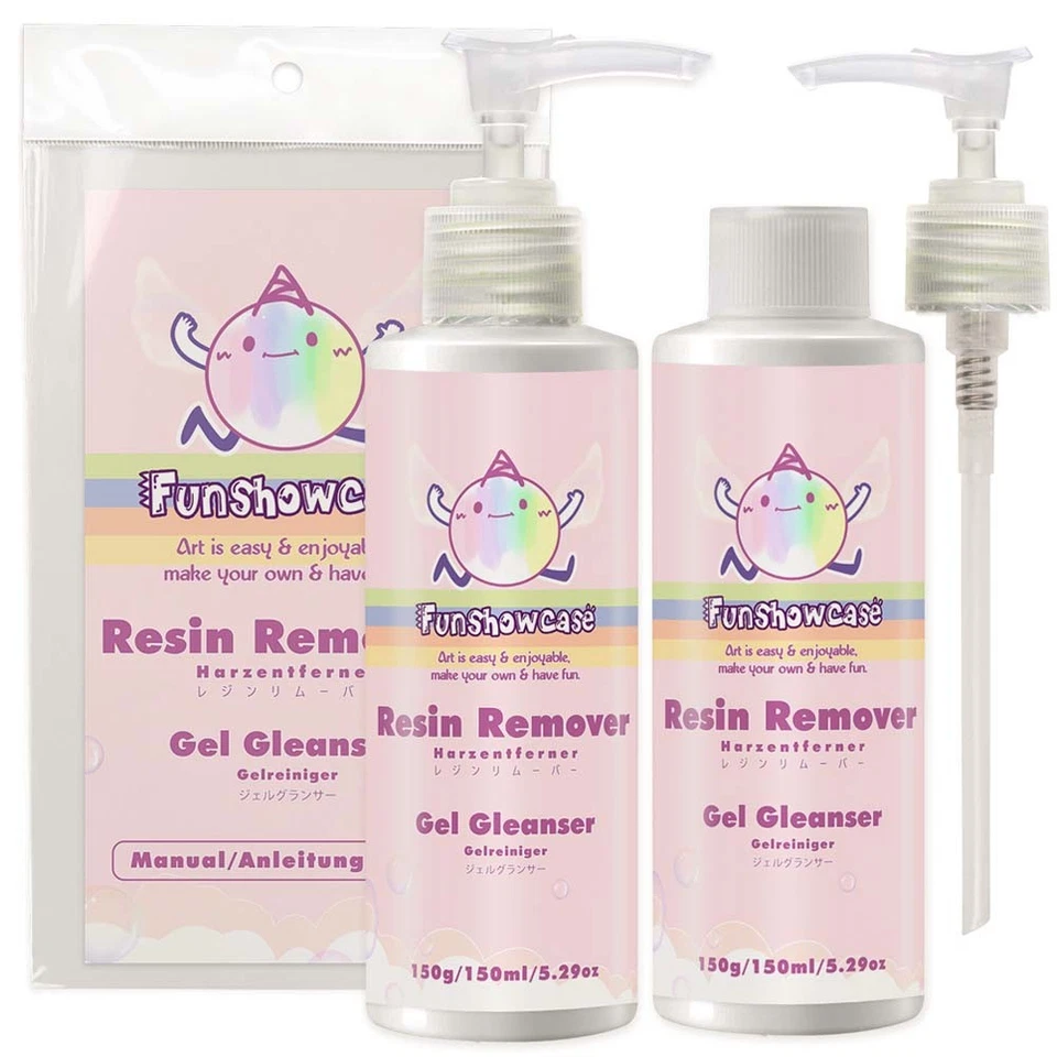 FUNSHOWCASE Resin Cleaner Epoxy Remover