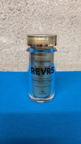 Frequense REVRS Anti-Aging Supplement NAD Cellular Energy DNA Support 60 Cap NEW