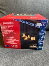 Außen beleuchtete LED Acryl Fuchsjungen, Füchse, Deko fünf, Weihnachten/Garten