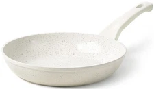 8 Inch Non Stick Frying Pan - White Ceramic Non Stick Skillet Frying Pans, Sa...