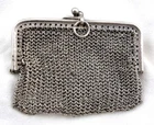 Antique FRANCE 800 Silver Purse Clutch Wallet 80gr