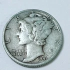 1941 Mercury Dime ~ FINE DETAILS~ 90% Silver #4642