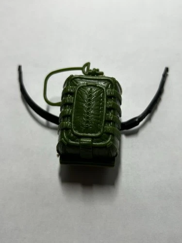 Vintage GI Joe Accessory Parts 1984 Hit N Run Backpack + Parachute  Original ***