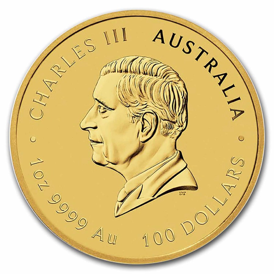 2024 Australia 1 oz Gold Chinese Myths & Legends Dragon