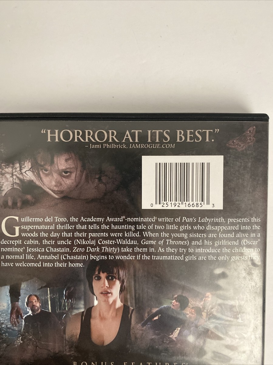 Mama DVD 2013 Fantasy Horror Thriller Jessica Chastain Andy