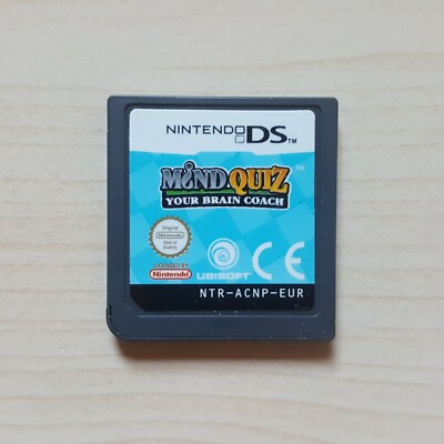 Mind Quiz Trainiere dein Gehirn Nintendo DS Spiel Modul NDS