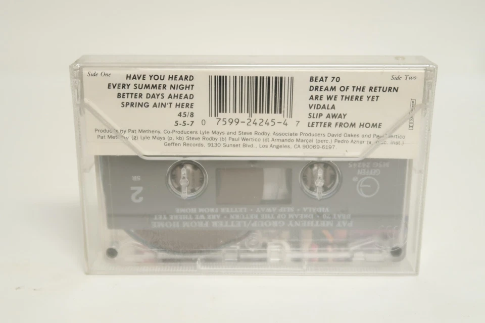 Pat Metheny Group Letter From Home Cassette Tape Promo Geffen M5G 24245 (New) - Image 2 of 3