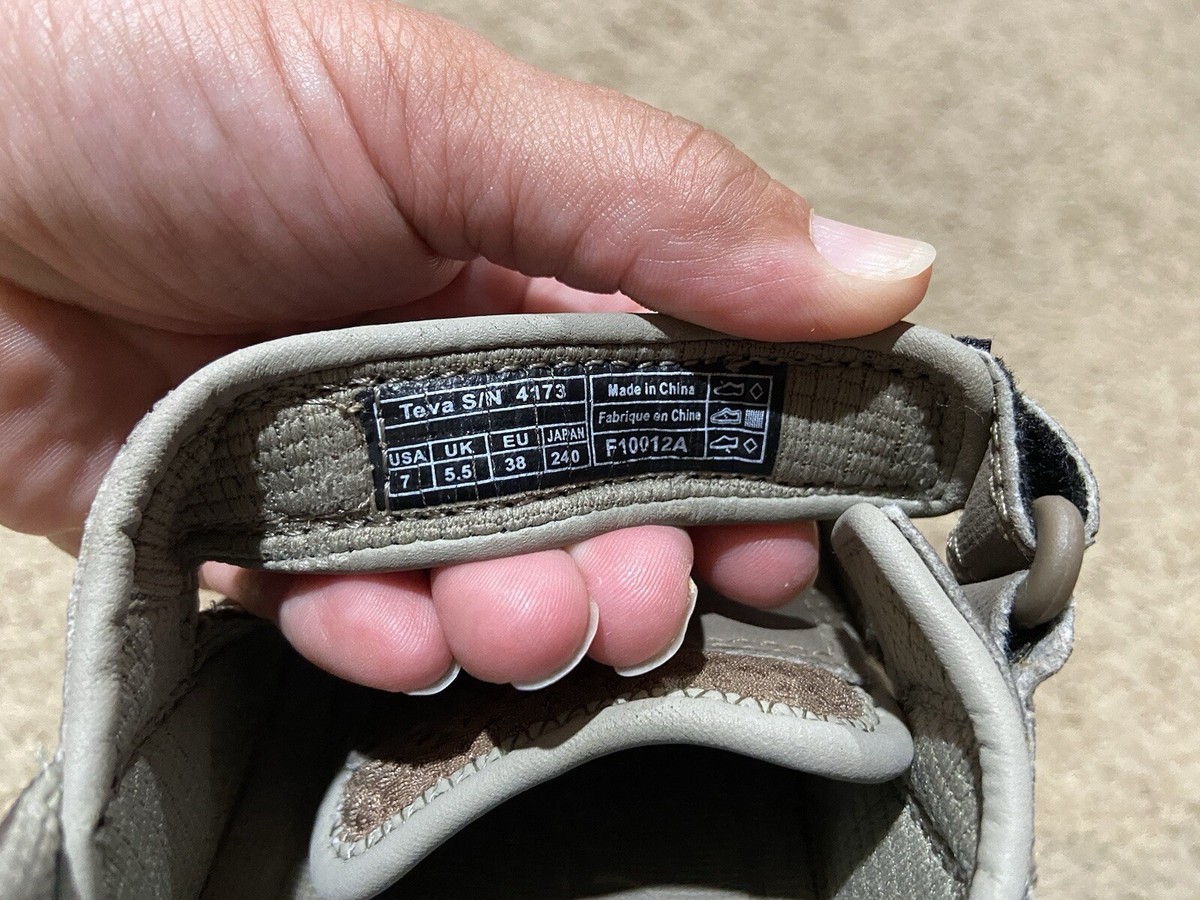 しょうTEVA Teva Sport Hiking Walking Sandals Dozer III Women's Size 7 Outdoor