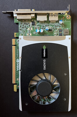 Nvidia Quadro K2000 2GB GDDR5 PCle Dual Video DVI Workstation Graphics Card
