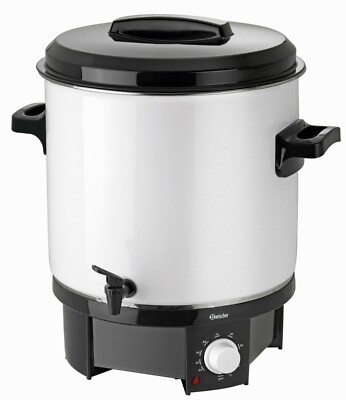 Bartscher GE 28 Glühweintopf 28 Liter Glühweinkessel Glühwein Einkochtopf 200049
