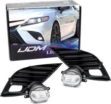 JDM Style OE-Spec Amber Yellow LED Fog Light Kit For 2018-20 Toyota Camry SE XSE