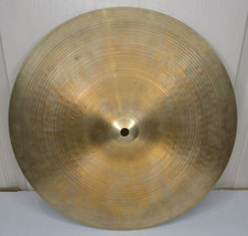 VINTAGE 1970's AVEDIS ZILDJIAN Co. 14" NEW BEAT BOTTOM HI HAT CYMBAL 1254g J453