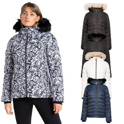Dare2b Glamorize III wasserdichter Damenmantel Isoliert Parka Skijacke UVP £200