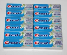 (12) CREST BAKING SODA & PEROXIDE WHITENING TOOTHPASTE FRESH MINT 4.2 OZ 3/2026