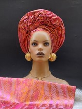 Adejoke African Headtie Auto Gele, Headgear.