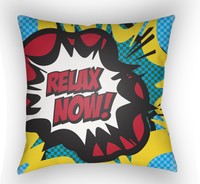Zoomie Kids Cassidy Relax Now Throw Pillow Zoomie Kids Cassidy Relax Now Throw Pillow
