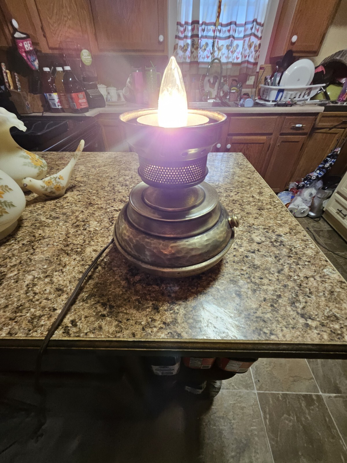 Marilyn Wagner Fenton Lamp eBay