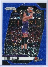 2024 Panini Prizm WNBA Blue Velocity 124 Rebecca Allen Phoenix Mercury