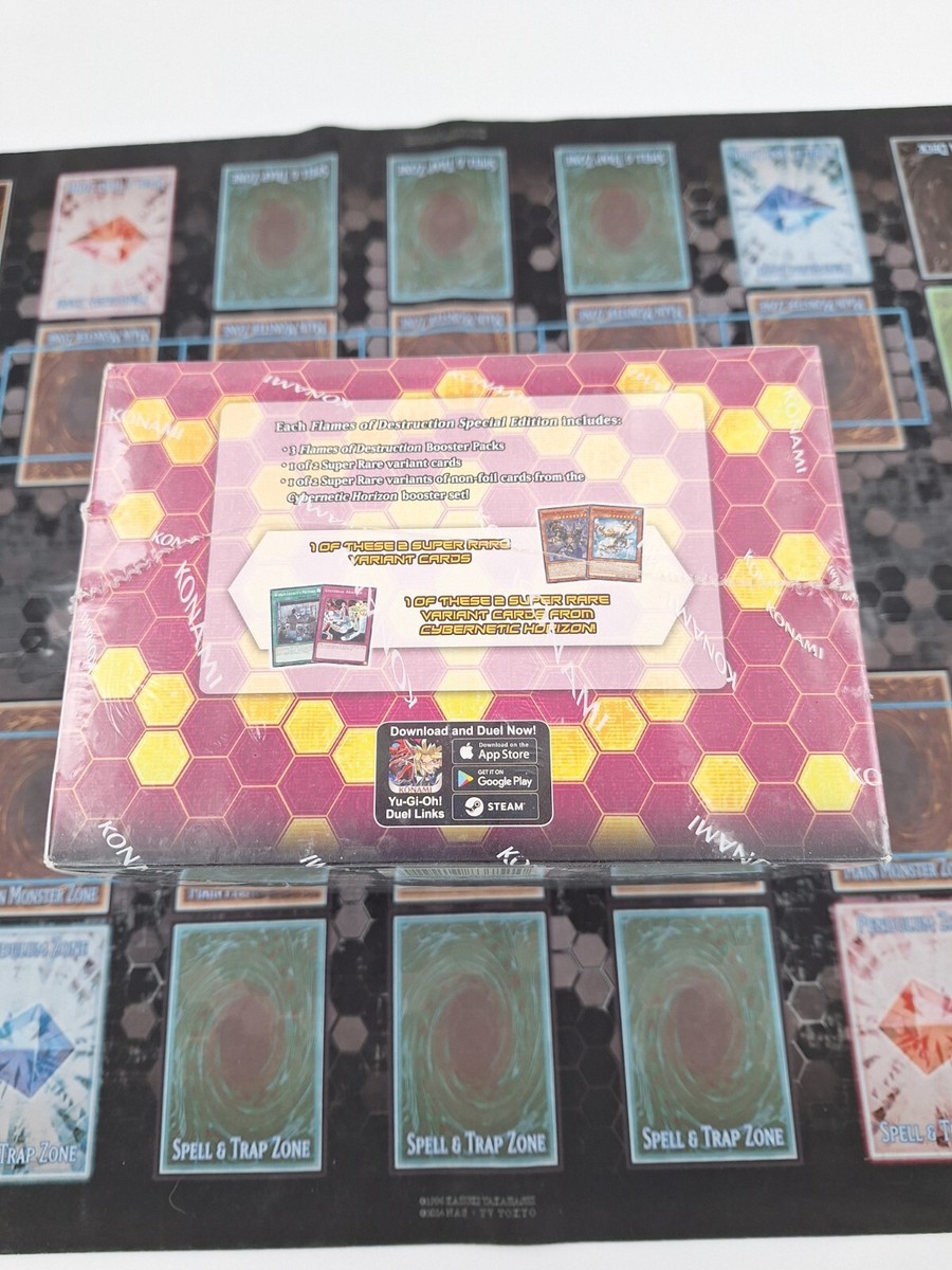 Yu-Gi-Oh! Flames of Destruction Booster Box Display Sealed