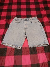 Calvin Klein Jean Shorts Denim Cotton Men 34 Vintage Made In The USA