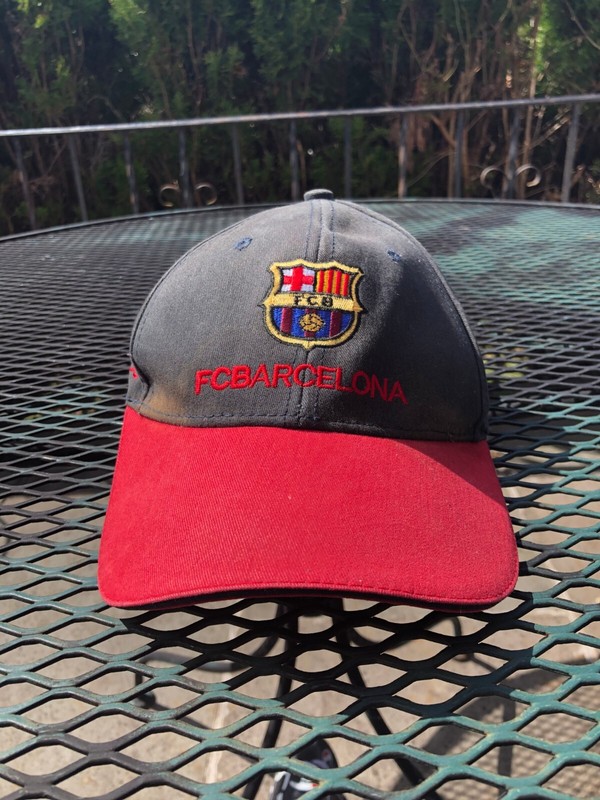 FC Barcelona "Established" La Liga baseball cap hat, unstructured VTG one size
