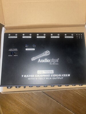 Audiopipe EQ909X 9 Band Graphic Equalizer