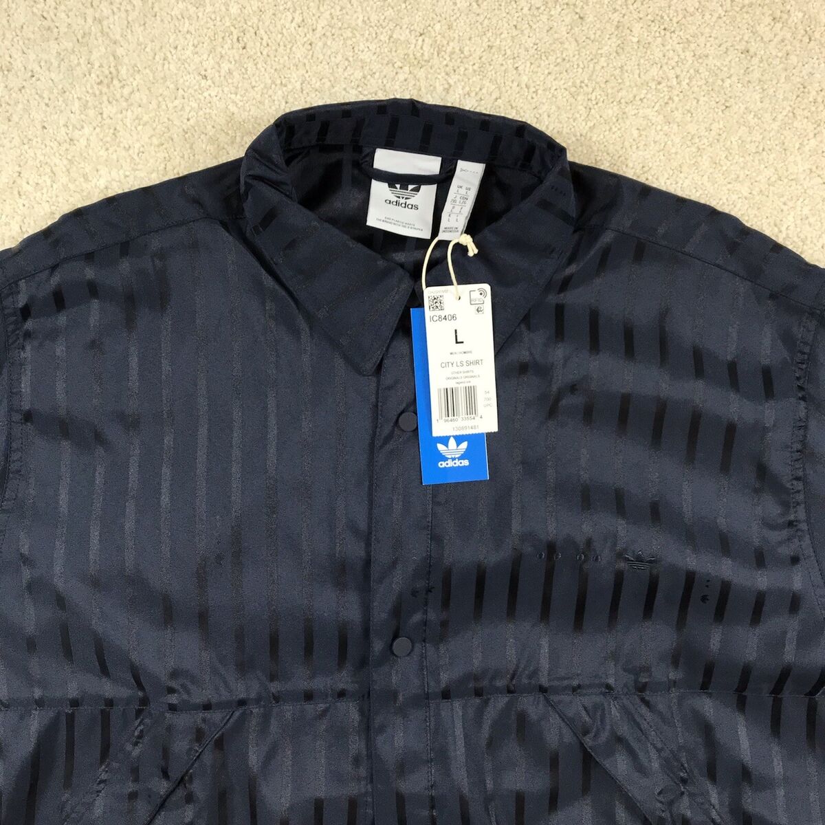 Adidas Originals Mens Large Rifta City Boy Shirt Blue Adidas Originals Mens Large Rifta City Boy Shirt Blue