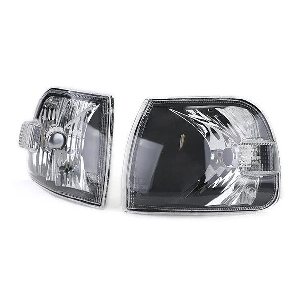 Klarglas Blinker schwarz für VW Bus T4 Multivan Caravelle ab 96 - Bild 3 von 4