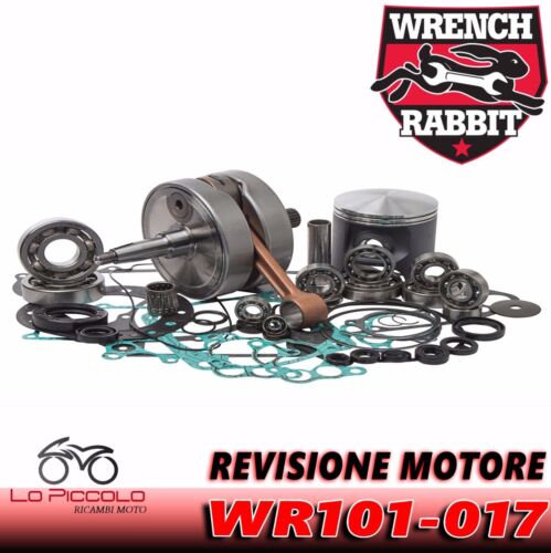 Honda Cr 500 R 1997 1998 Wrench Rabbit Overhaul Kit Engine Shaft + Piston