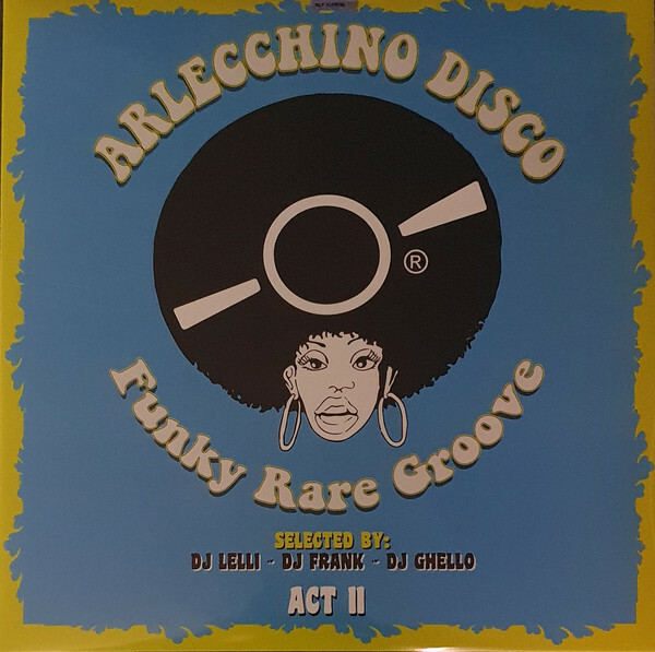 "Arlecchino Disco: Funky Rare Groove Vol.2 Compilation" 2 Vinyl Set Afro Cosmic